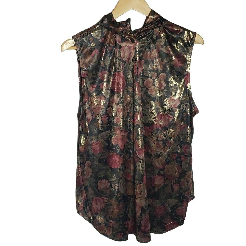 Vintage Atrium Floral Top‎